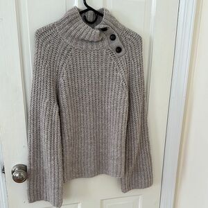 Cozy Gray Knit Sweater